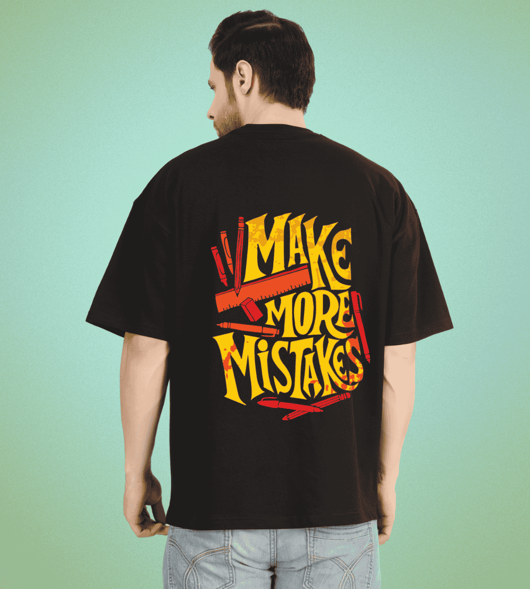 Make More Oversize Cotton T-Shirt